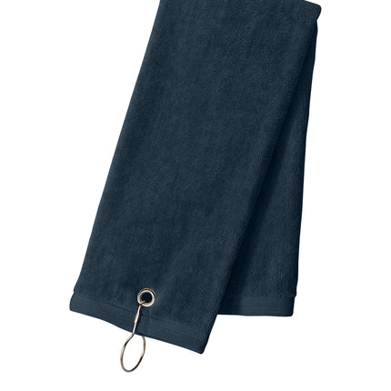 Port Authority Grommeted Tri‑Fold Golf Towel — TW50