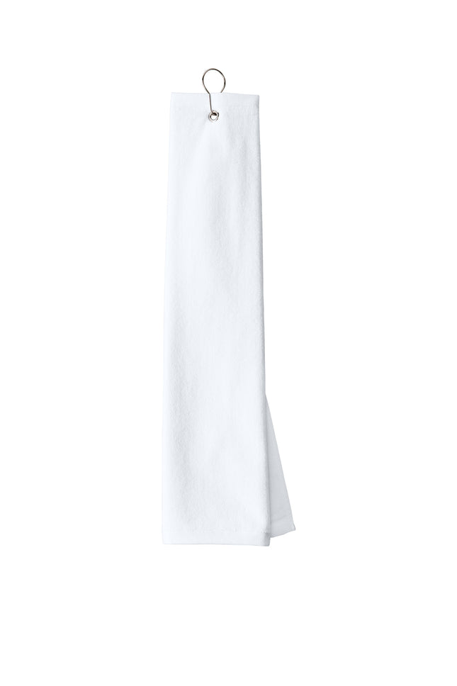 Port Authority Grommeted Tri‑Fold Golf Towel — TW50