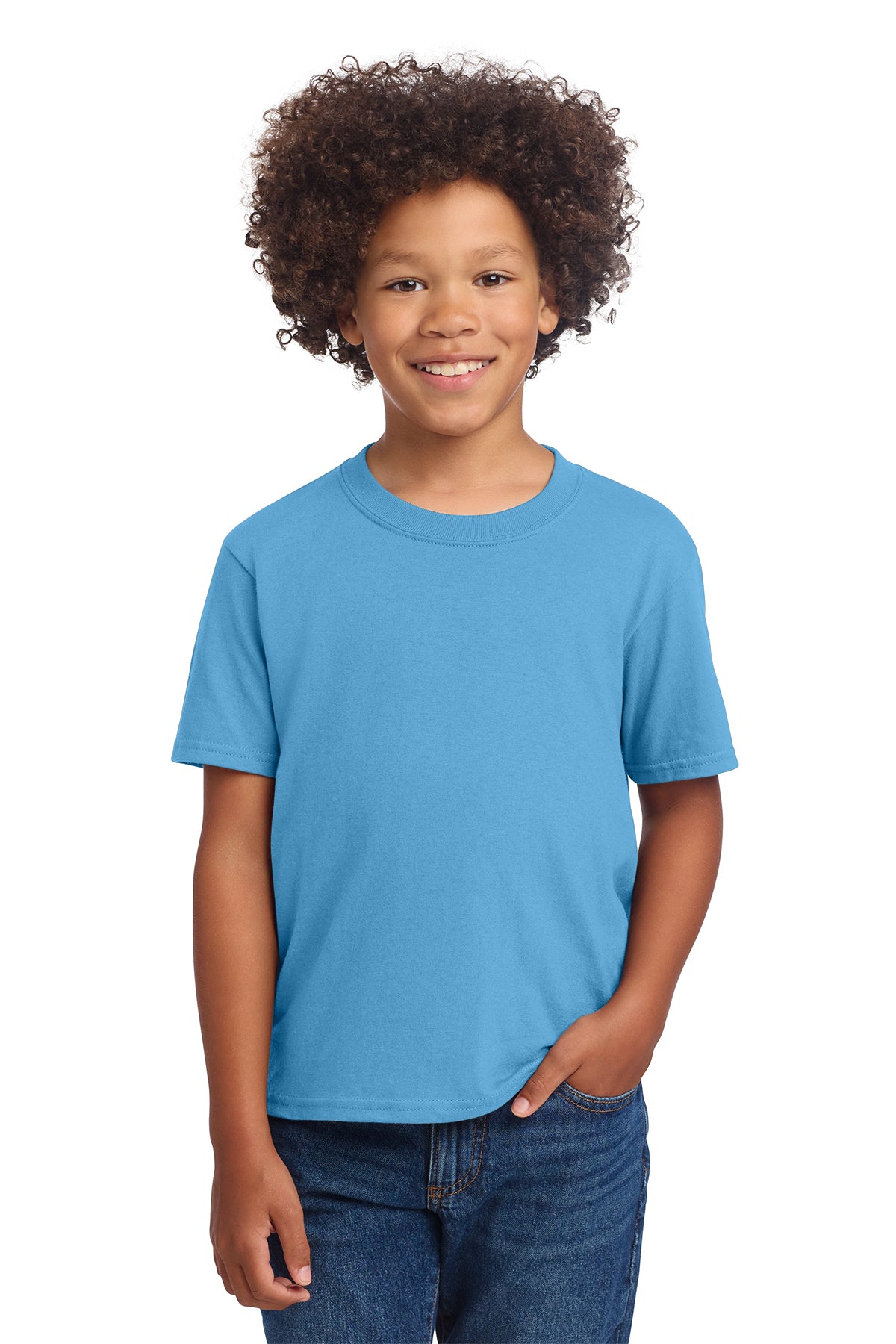 Port & Co™ Youth Core Cotton DTG Tee — PC54YDTG