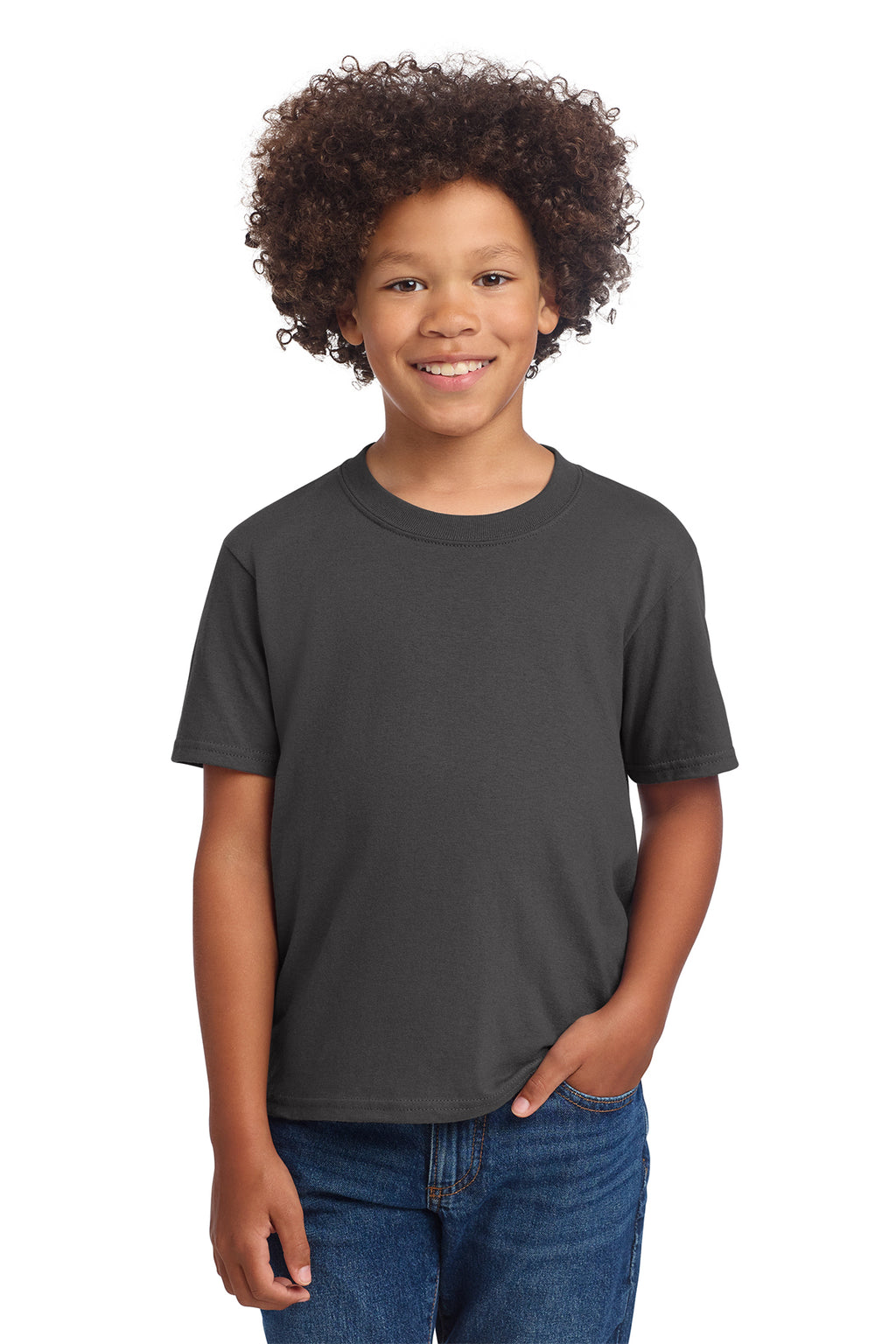Port & Co™ Youth Core Cotton DTG Tee — PC54YDTG
