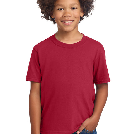 Port & Co™ Youth Core Cotton DTG Tee — PC54YDTG