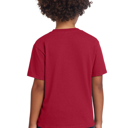 Port & Co™ Youth Core Cotton DTG Tee — PC54YDTG