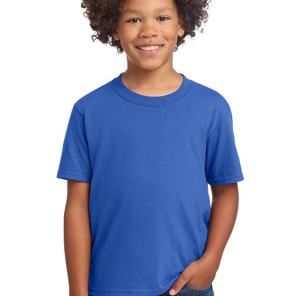 Port & Co™ Youth Core Cotton DTG Tee — PC54YDTG