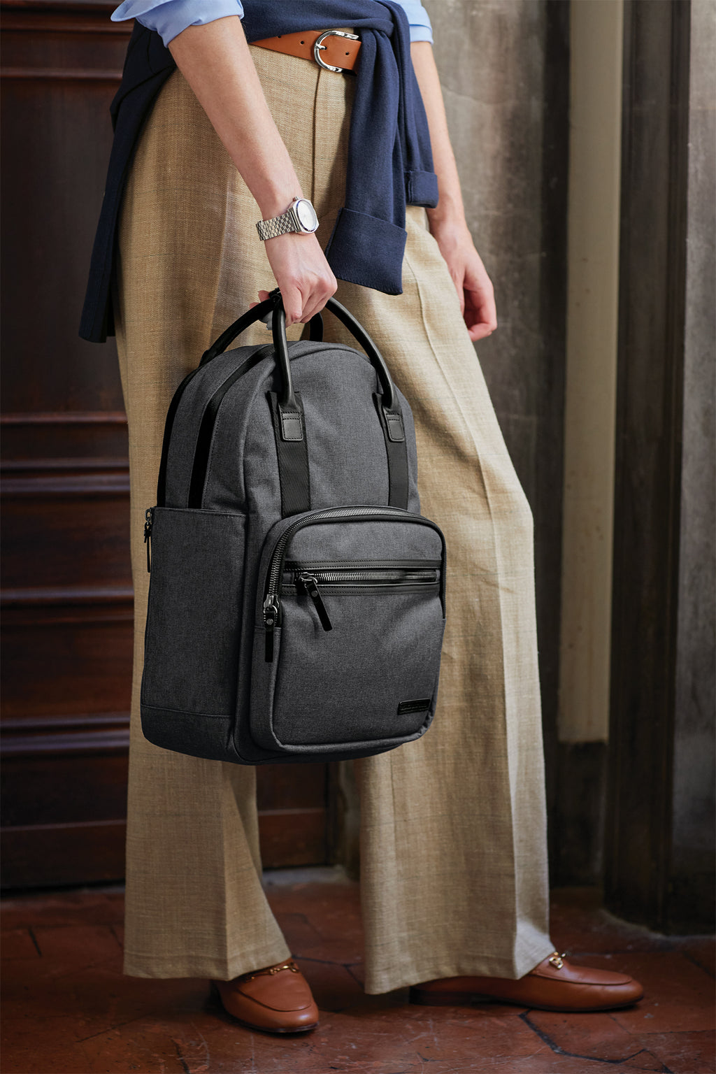 Brooks Brothers® Grant Dual‑Handle Backpack – BB18821