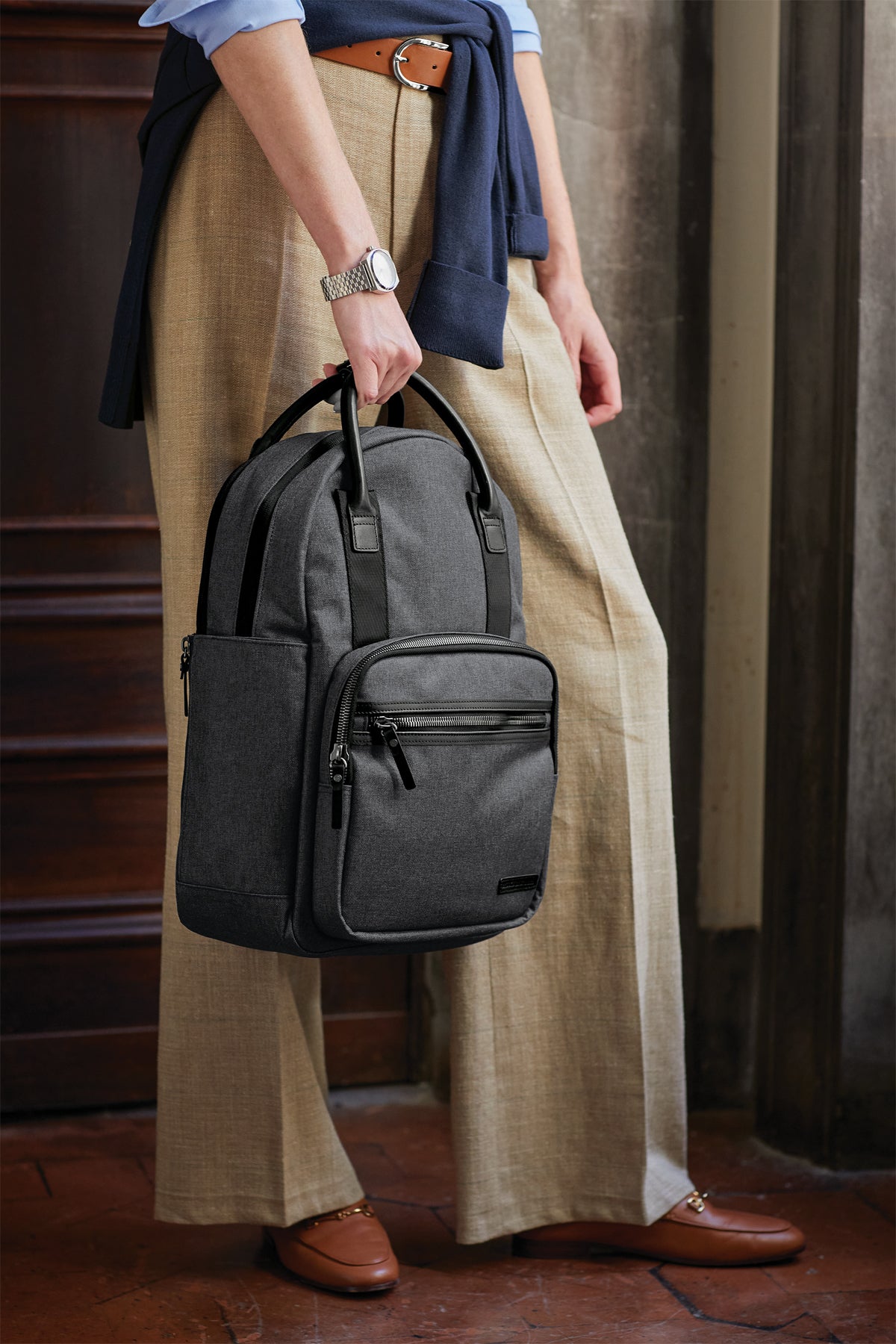 Brooks Brothers® Grant Dual‑Handle Backpack – BB18821
