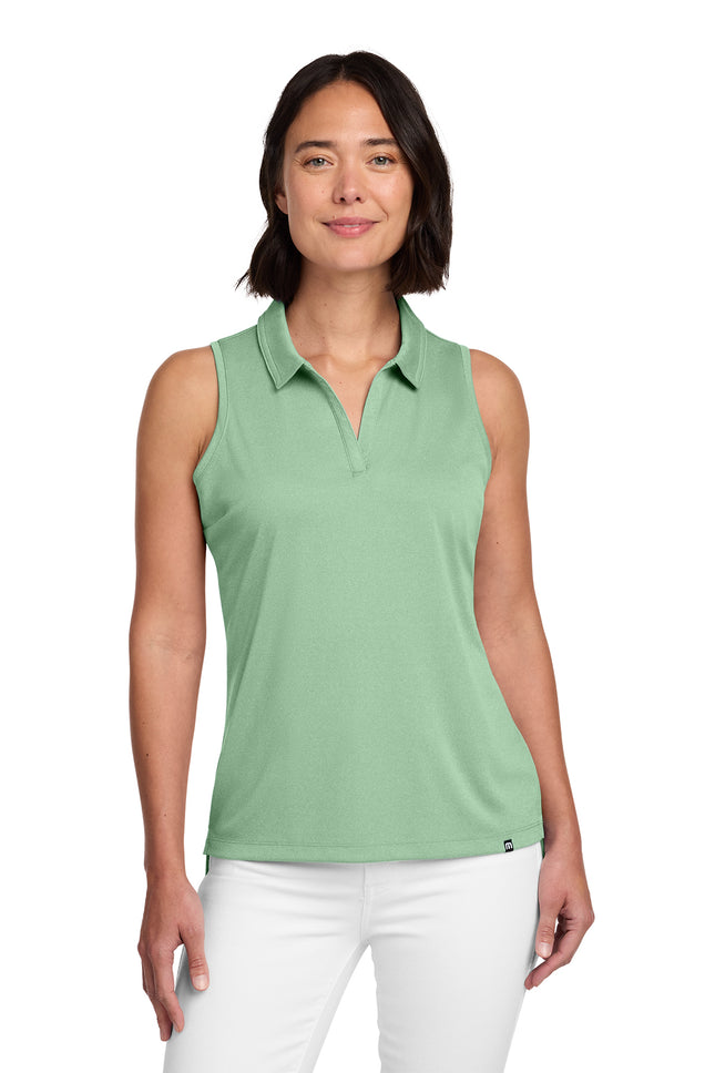 TravisMathew Women’s Coto Performance Sleeveless Polo — TM1WX001