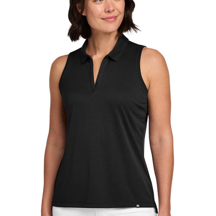 TravisMathew Women’s Coto Performance Sleeveless Polo — TM1WX001