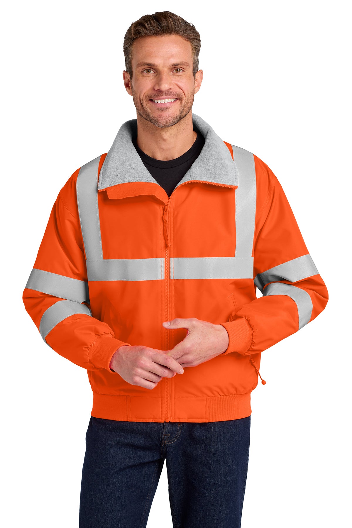 Port Authority® Enhanced Visibility Challenger™ Jacket with Reflective Taping – SRJ75