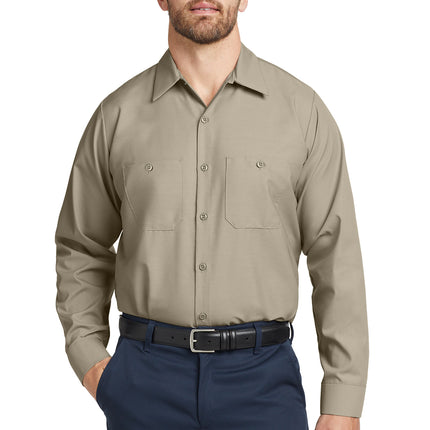 Red Kap® Long Sleeve Industrial Work Shirt – SP14