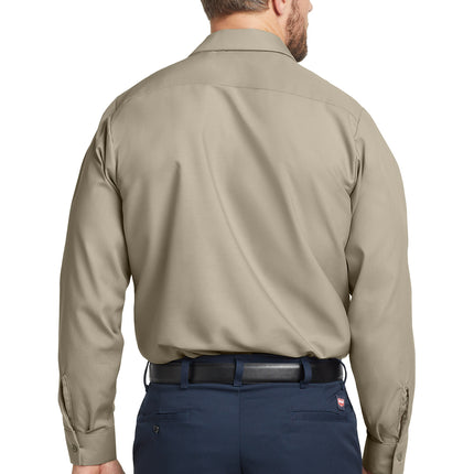 Red Kap® Long Sleeve Industrial Work Shirt – SP14