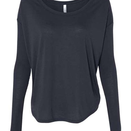 Women’s Flowy 2x1 Ribbed Long Sleeve Tee