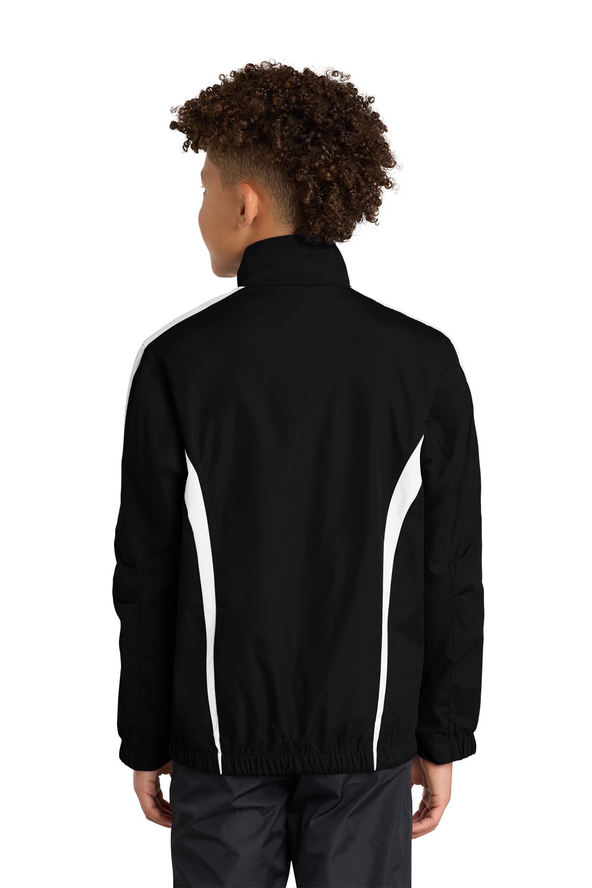 Sport‑Tek® Youth Colorblock Raglan Jacket – YST60