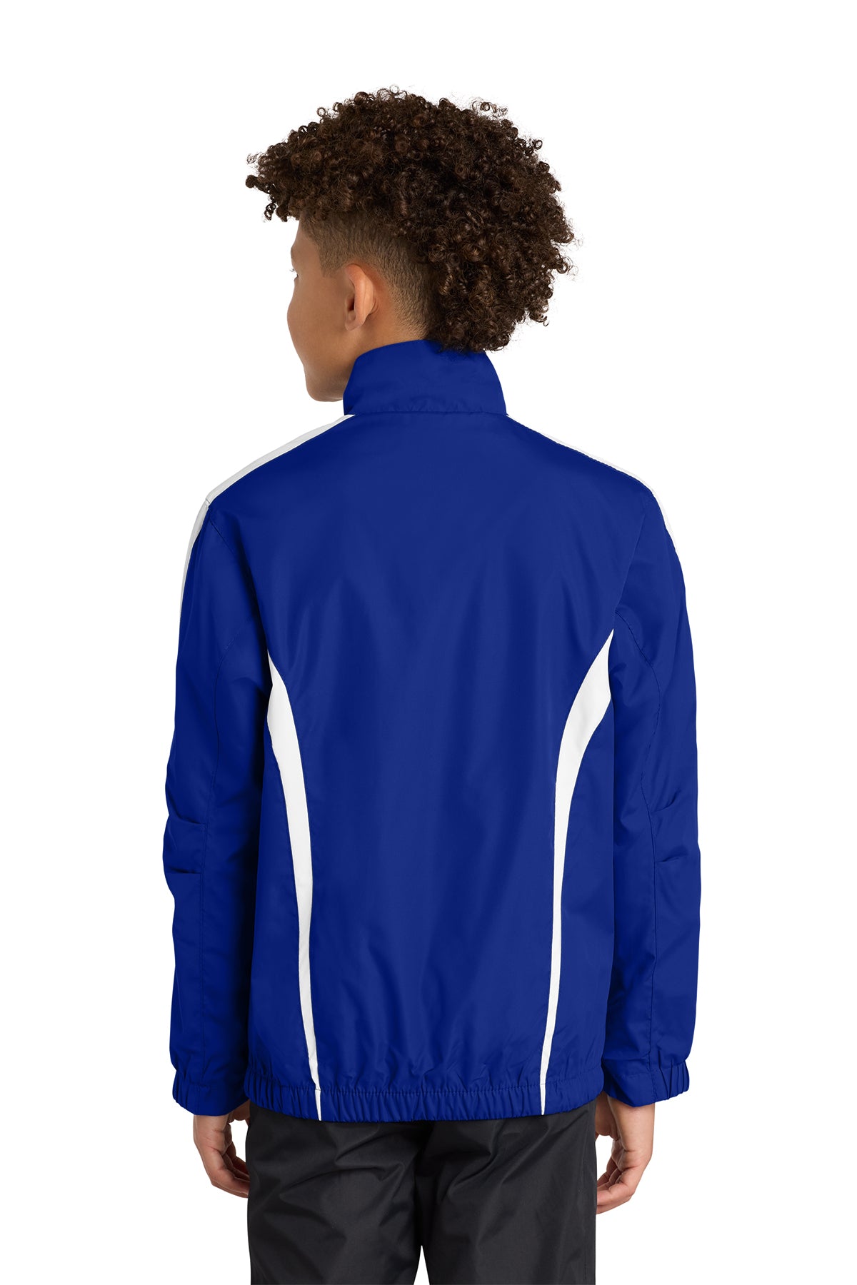 Sport‑Tek® Youth Colorblock Raglan Jacket – YST60