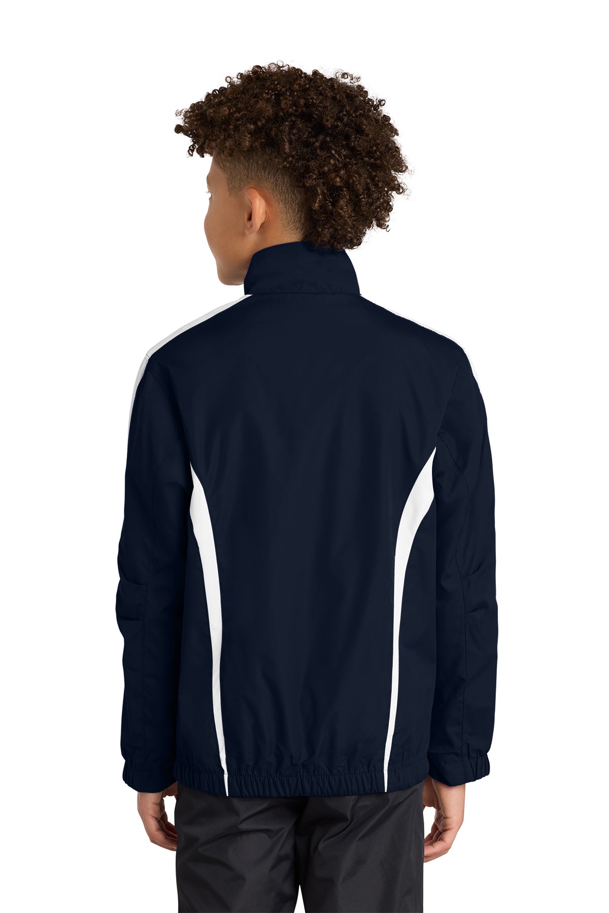 Sport‑Tek® Youth Colorblock Raglan Jacket – YST60