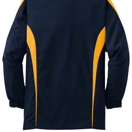 Sport‑Tek® Youth Colorblock Raglan Jacket – YST60