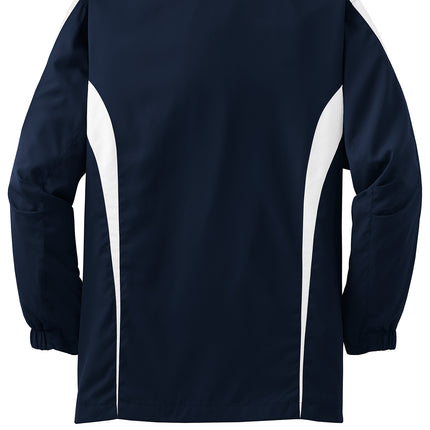 Sport‑Tek® Youth Colorblock Raglan Jacket – YST60