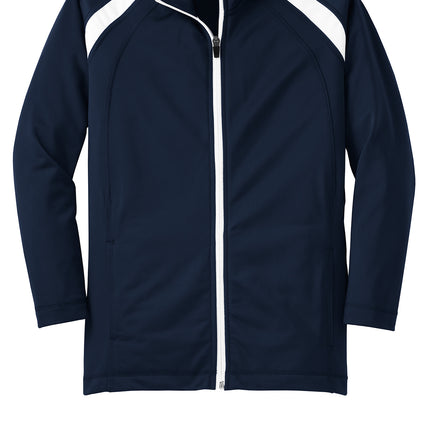 Sport‑Tek® Youth Tricot Track Jacket – YST90