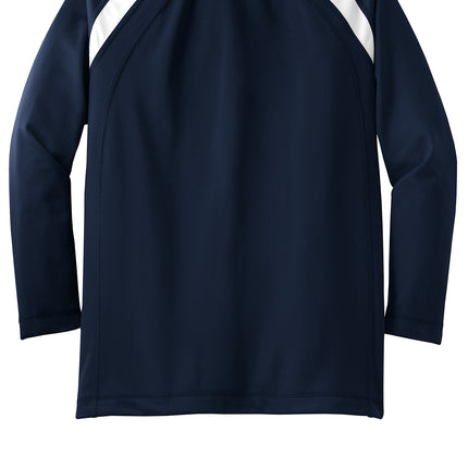 Sport‑Tek® Youth Tricot Track Jacket – YST90