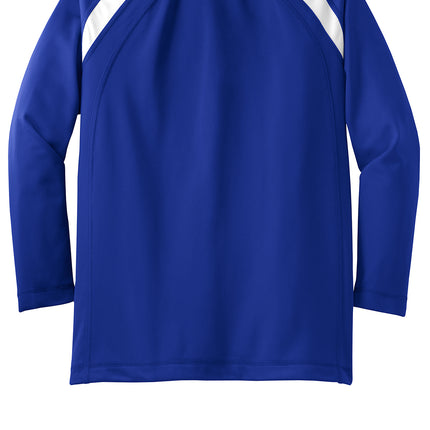 Sport‑Tek® Youth Tricot Track Jacket – YST90