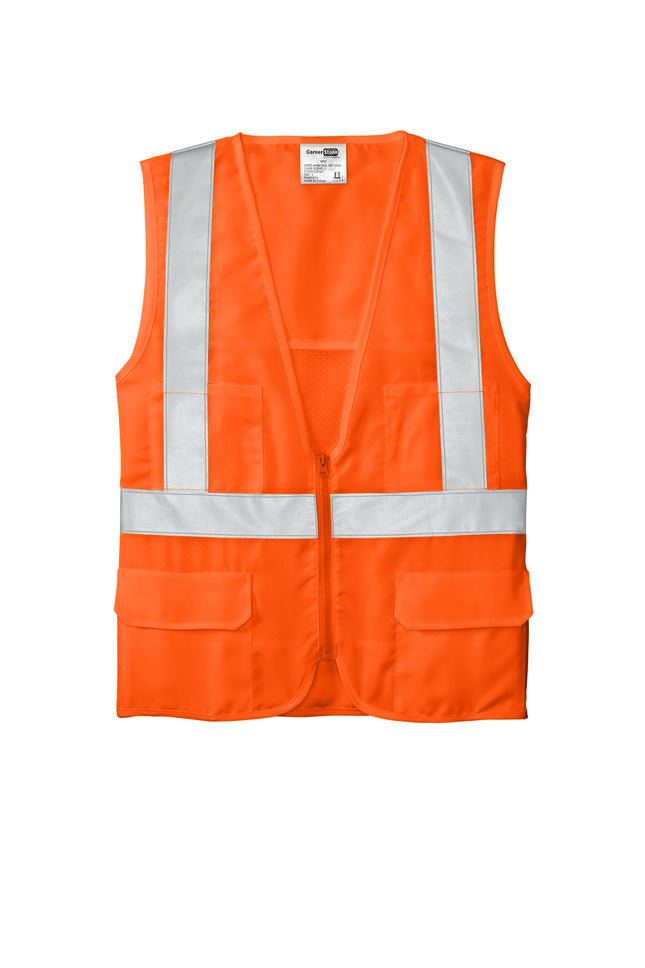 CornerStone® ANSI 107 Class 2 Mesh Back Safety Vest – CSV405