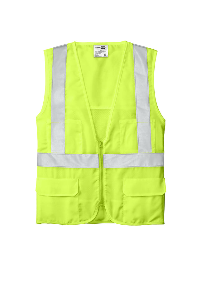 CornerStone® ANSI 107 Class 2 Mesh Back Safety Vest – CSV405