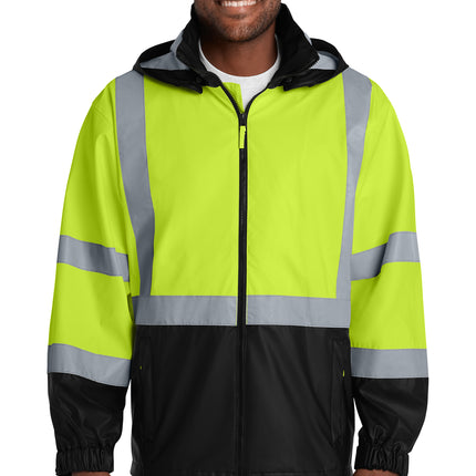 CornerStone® ANSI 107 Class 3 Safety Windbreaker – CSJ25