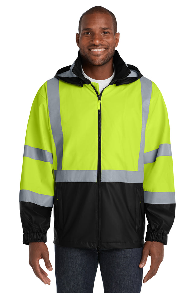 CornerStone® ANSI 107 Class 3 Safety Windbreaker – CSJ25