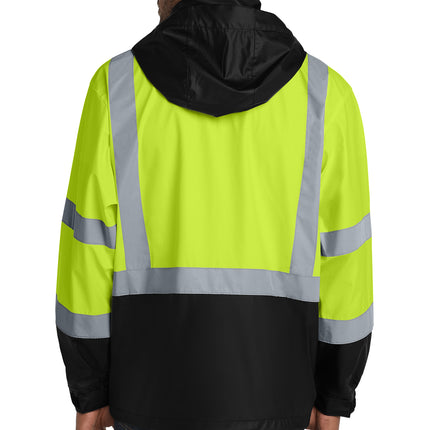 CornerStone® ANSI 107 Class 3 Safety Windbreaker – CSJ25