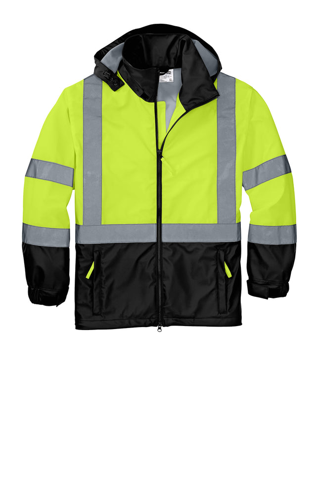 CornerStone® ANSI 107 Class 3 Safety Windbreaker – CSJ25