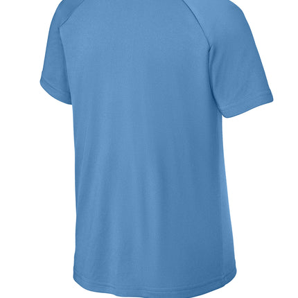 Sport‑Tek® Youth PosiCharge® Competitor™ 2‑Button Henley – YST359