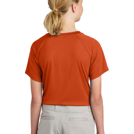 Sport‑Tek® Youth PosiCharge® Competitor™ 2‑Button Henley – YST359
