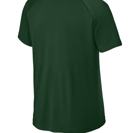 Sport‑Tek® Youth PosiCharge® Competitor™ 2‑Button Henley – YST359
