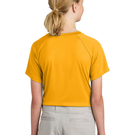 Sport‑Tek® Youth PosiCharge® Competitor™ 2‑Button Henley – YST359
