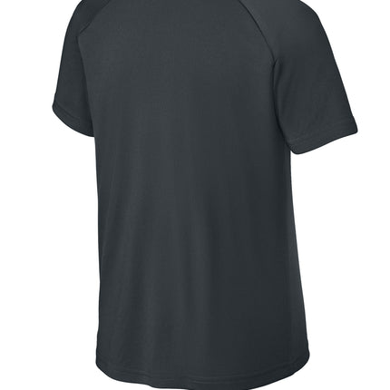 Sport‑Tek® Youth PosiCharge® Competitor™ 2‑Button Henley – YST359