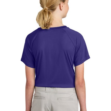 Sport‑Tek® Youth PosiCharge® Competitor™ 2‑Button Henley – YST359