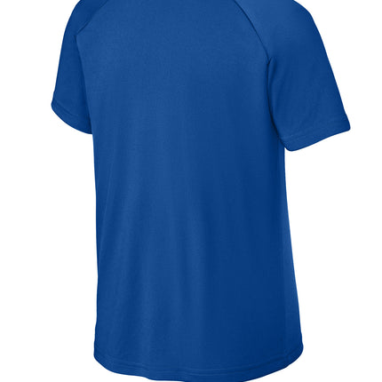 Sport‑Tek® Youth PosiCharge® Competitor™ 2‑Button Henley – YST359