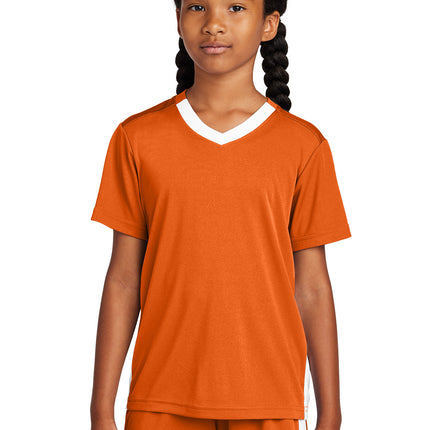 Sport‑Tek® Youth Competitor™ United V‑Neck – YST101