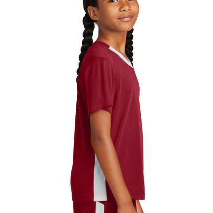 Sport‑Tek® Youth Competitor™ United V‑Neck – YST101