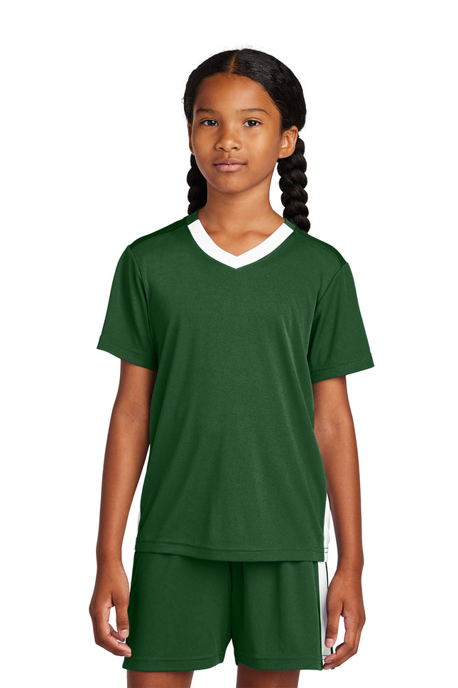 Sport‑Tek® Youth Competitor™ United V‑Neck – YST101