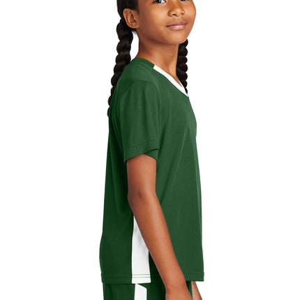 Sport‑Tek® Youth Competitor™ United V‑Neck – YST101
