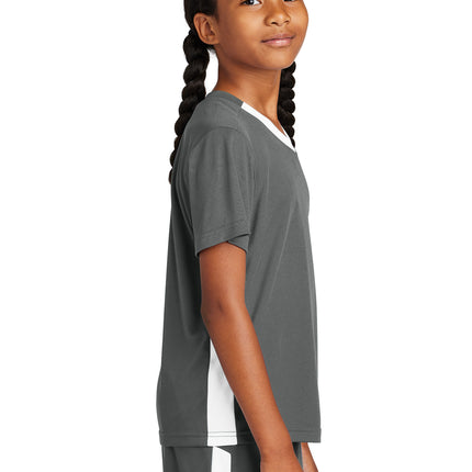 Sport‑Tek® Youth Competitor™ United V‑Neck – YST101