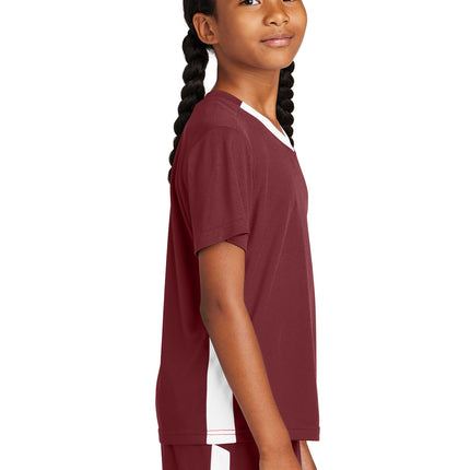 Sport‑Tek® Youth Competitor™ United V‑Neck – YST101