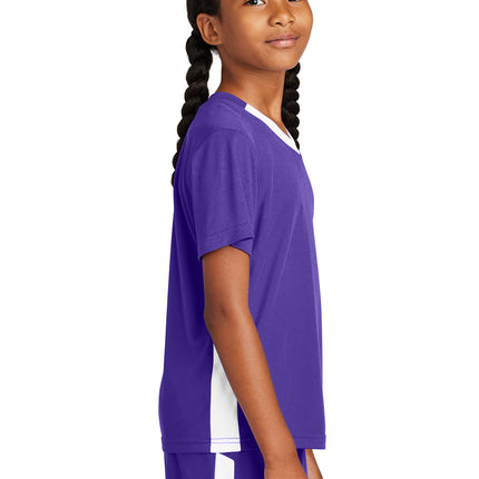 Sport‑Tek® Youth Competitor™ United V‑Neck – YST101