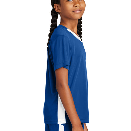 Sport‑Tek® Youth Competitor™ United V‑Neck – YST101