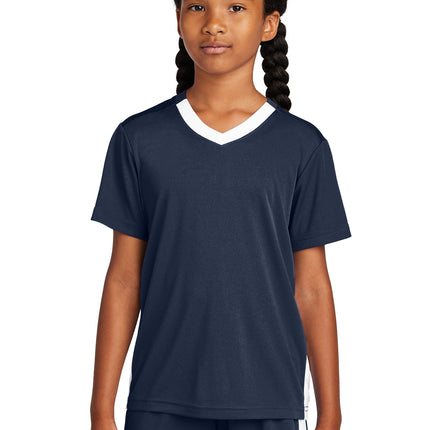 Sport‑Tek® Youth Competitor™ United V‑Neck – YST101
