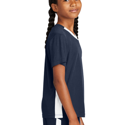 Sport‑Tek® Youth Competitor™ United V‑Neck – YST101