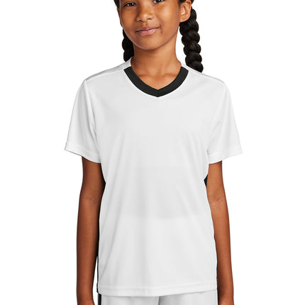 Sport‑Tek® Youth Competitor™ United V‑Neck – YST101