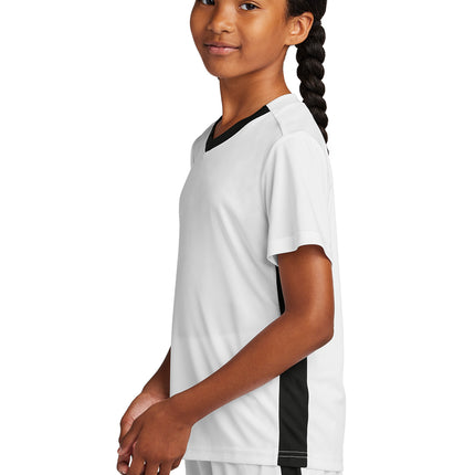 Sport‑Tek® Youth Competitor™ United V‑Neck – YST101