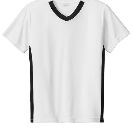 Sport‑Tek® Youth Competitor™ United V‑Neck – YST101