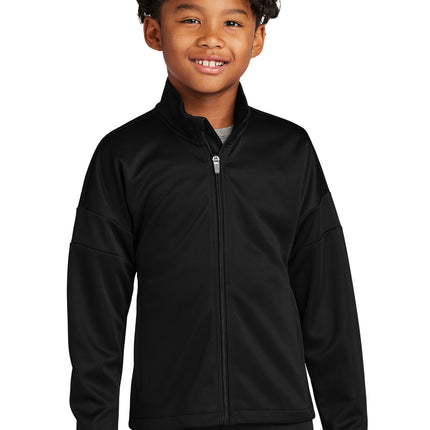 Sport‑Tek® Youth Travel Full‑Zip Jacket – YST800